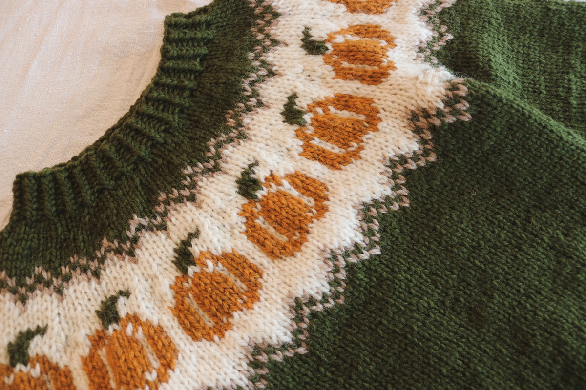 Pumpkin Sweater, barn